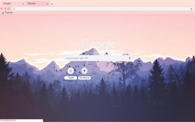 Montañas minimalistas de la tienda web de Chrome se ejecutará con OffiDocs Chromium en línea