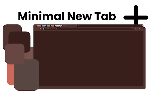 Minimal New Tab  from Chrome web store to be run with OffiDocs Chromium online
