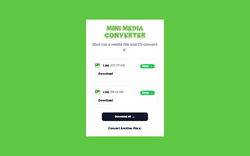 MiniMC  from Chrome web store to be run with OffiDocs Chromium online
