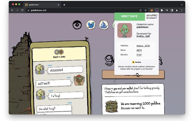 Mint Pro  from Chrome web store to be run with OffiDocs Chromium online