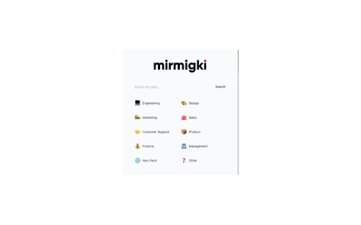 Mirmigki Job Board for Cyprus and Greece | Chrome Extension  from Chrome web store to be run with OffiDocs Chromium online