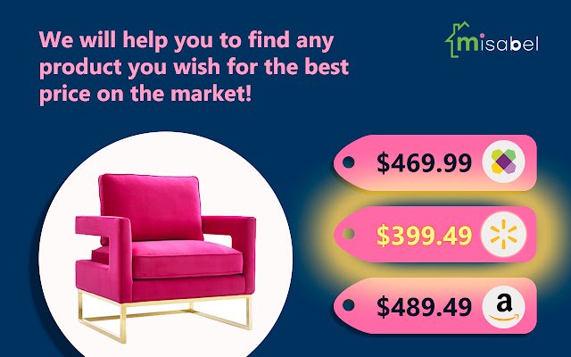 Misabel: Compare prices  Track Price History  from Chrome web store to be run with OffiDocs Chromium online