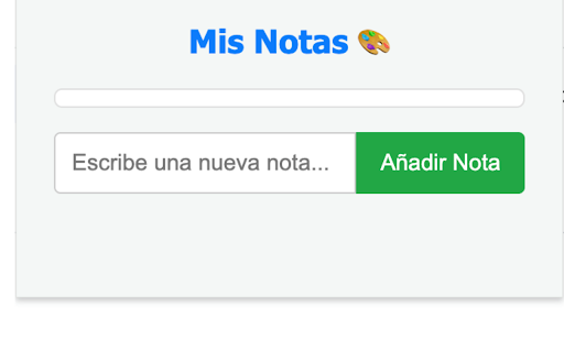Mis Notas Rápidas  from Chrome web store to be run with OffiDocs Chromium online