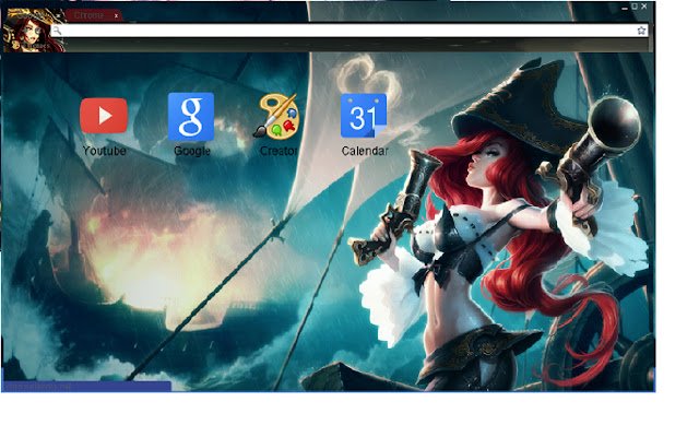 Miss Fortune ze sklepu internetowego Chrome do uruchomienia z OffiDocs Chromium online