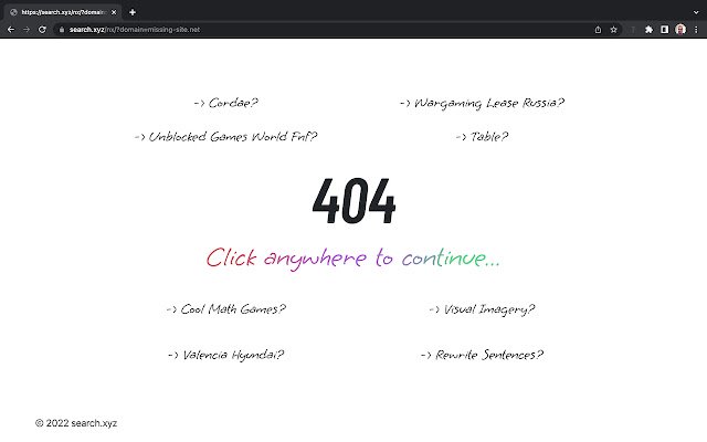 Missing Site  from Chrome web store to be run with OffiDocs Chromium online