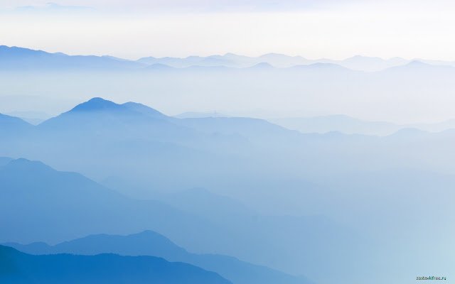 Misty Mountains dal negozio web di Chrome verrà eseguito con OffiDocs Chromium online