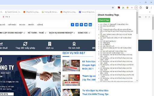 M.I.T GROUP H Tag Checker  from Chrome web store to be run with OffiDocs Chromium online