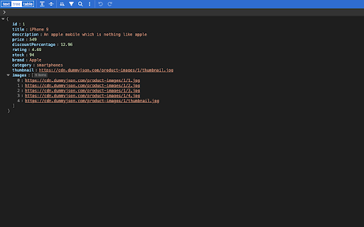 MIT Json Editor  from Chrome web store to be run with OffiDocs Chromium online
