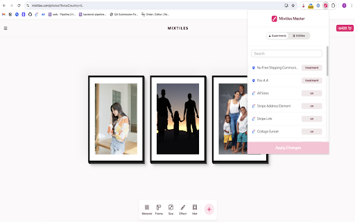 Mixtiles Master  from Chrome web store to be run with OffiDocs Chromium online