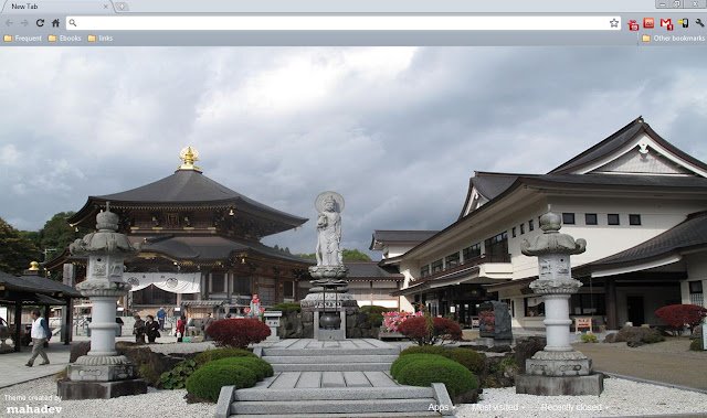 Temple Miyagi 1366x768 de la boutique en ligne Chrome à exécuter avec OffiDocs Chromium en ligne