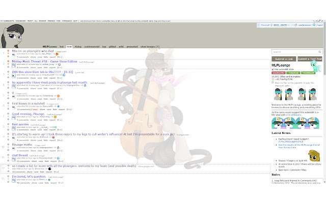 MLPLounge Octavia Theme  from Chrome web store to be run with OffiDocs Chromium online