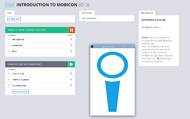 MobiCon  from Chrome web store to be run with OffiDocs Chromium online