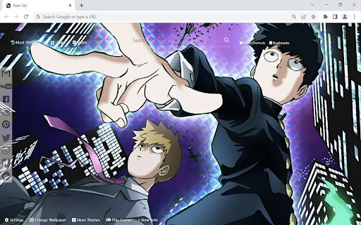 Mob Psycho 100 Wallpaper  from Chrome web store to be run with OffiDocs Chromium online