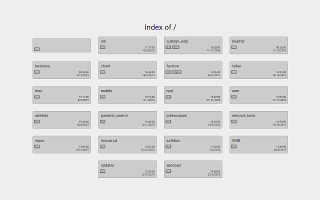 หน้าดัชนีสมัยใหม่จาก Chrome เว็บสโตร์ที่จะเรียกใช้ด้วย OffiDocs Chromium ทางออนไลน์