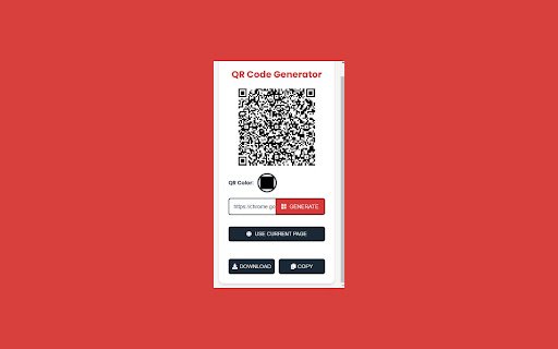 Modern QR Code Generator  from Chrome web store to be run with OffiDocs Chromium online