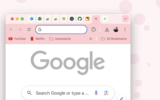 Modern Sakura Theme  from Chrome web store to be run with OffiDocs Chromium online