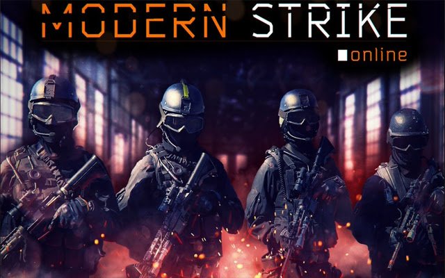 Modern Strike Online depuis la boutique en ligne Chrome sera exécuté avec OffiDocs Chromium en ligne