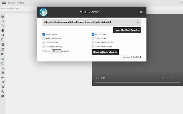 MOE: Viewer Manifest Redirect จาก Chrome เว็บสโตร์เพื่อใช้งานกับ OffiDocs Chromium ออนไลน์