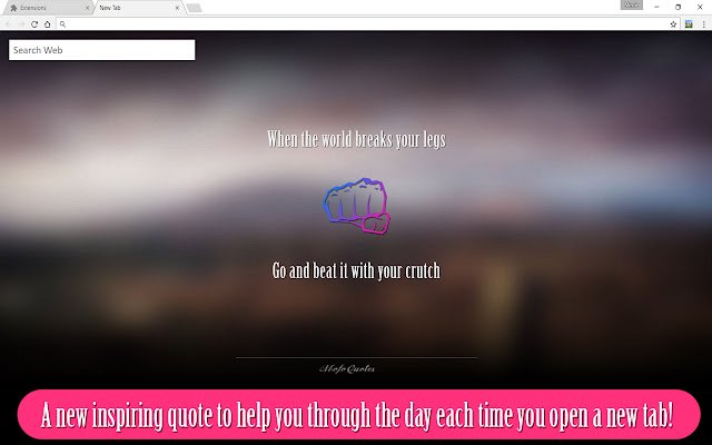 MofoQuotes  from Chrome web store to be run with OffiDocs Chromium online