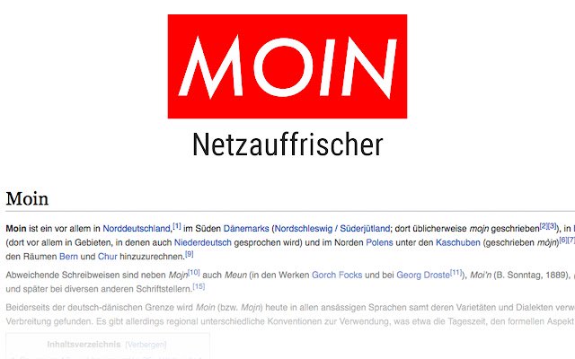 MOIN  from Chrome web store to be run with OffiDocs Chromium online