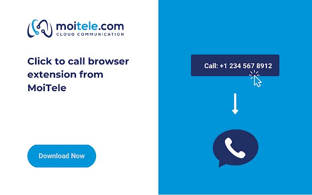 OffiDocs Chromiumオンラインで実行されるChrome WebストアからのMoitele Click To Dial