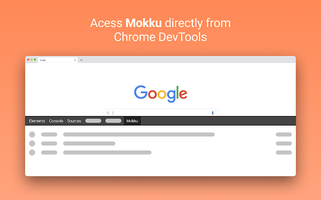 Mokku: OffiDocs Chromium 온라인으로 실행하기 위해 Chrome 웹 스토어에서 원활하게 모의 API 호출
