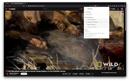 Momento Youtube Timestamp Saver  from Chrome web store to be run with OffiDocs Chromium online