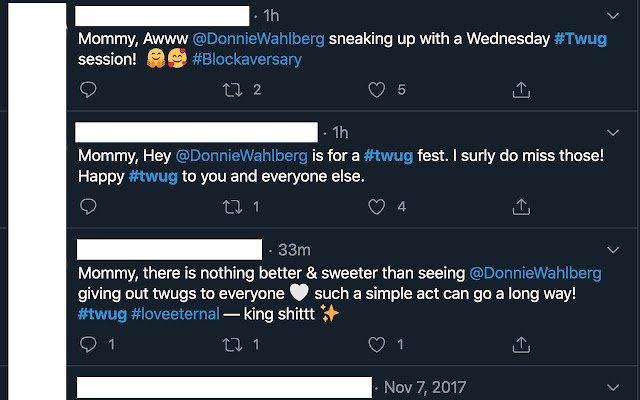 Mommy Tweets  from Chrome web store to be run with OffiDocs Chromium online