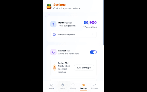 MoneyWise: Smart Expense Tracker  from Chrome web store to be run with OffiDocs Chromium online