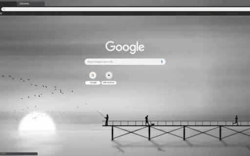 Monochrome Boardwalk  from Chrome web store to be run with OffiDocs Chromium online