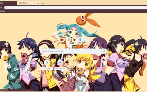 Monogatari Series  from Chrome web store to be run with OffiDocs Chromium online