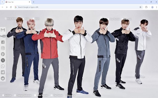 Monsta X Wallpaper  from Chrome web store to be run with OffiDocs Chromium online