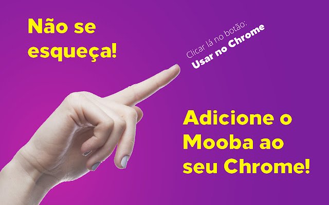ক্রোম ওয়েব স্টোর থেকে Mooba Dinheiro de Volta অনলাইনে OffiDocs Chromium এর সাথে চালানো হবে