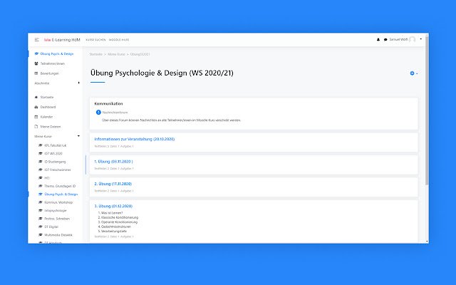 Moodle Extension  from Chrome web store to be run with OffiDocs Chromium online