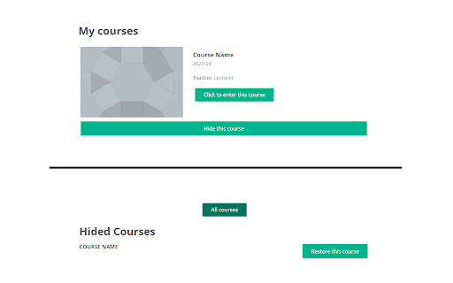 Moodle Filter  from Chrome web store to be run with OffiDocs Chromium online