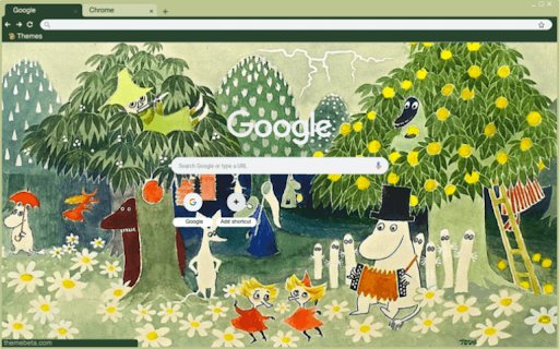Moomintroll  from Chrome web store to be run with OffiDocs Chromium online