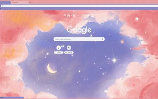 Moon and Clouds  from Chrome web store to be run with OffiDocs Chromium online