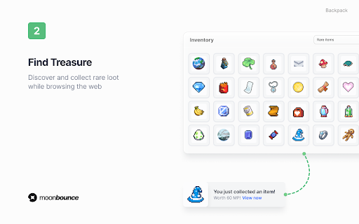 Moonbounce Multiplayer Internet Browsing  from Chrome web store to be run with OffiDocs Chromium online