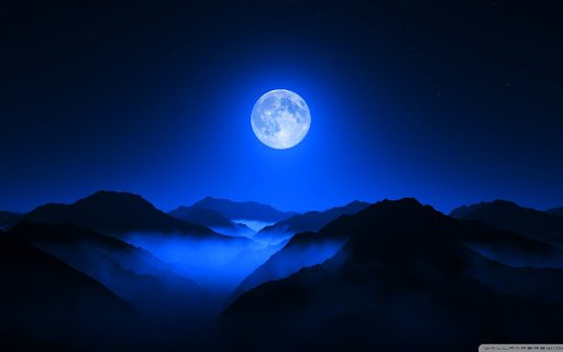 Moonlit Mountain Peaks  from Chrome web store to be run with OffiDocs Chromium online