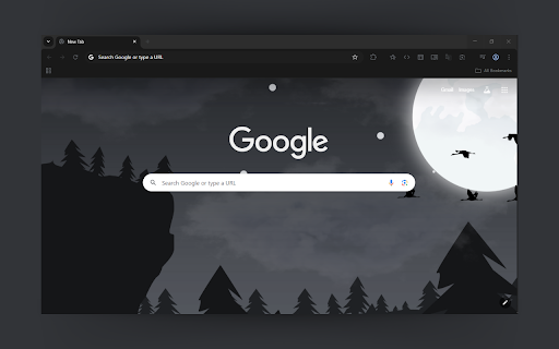 Moonlit Night Migration  from Chrome web store to be run with OffiDocs Chromium online
