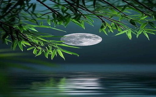 moonlit night wallpaper  from Chrome web store to be run with OffiDocs Chromium online