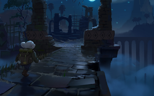 Moonlit Ruins Exploration  from Chrome web store to be run with OffiDocs Chromium online