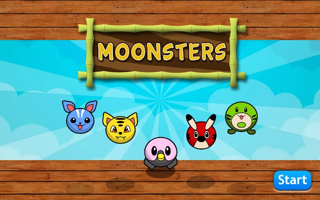 Moonsters da Chrome Web Store serão executados com OffiDocs Chromium online