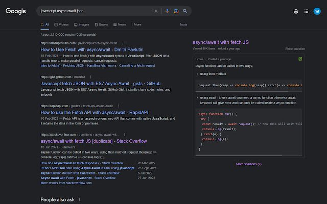 More Rich Results  from Chrome web store to be run with OffiDocs Chromium online