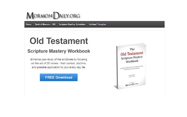 MormonDaily.org dal Chrome Web Store verrà eseguito con OffiDocs Chromium online