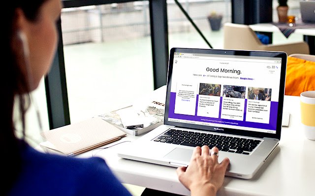 سيتم تشغيل Morning Person News من متجر Chrome الإلكتروني باستخدام OffiDocs Chromium عبر الإنترنت