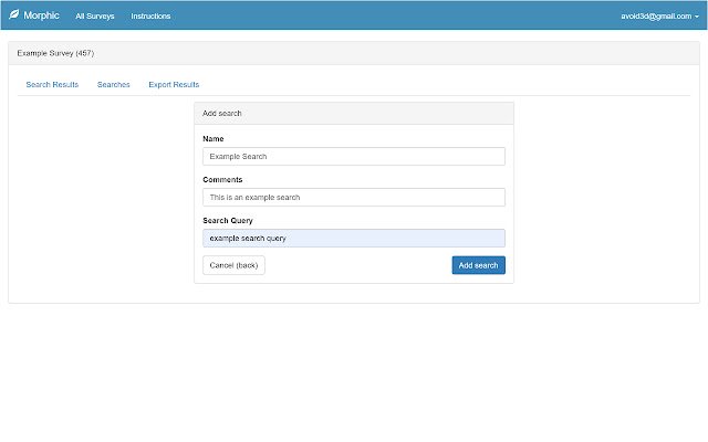 Morphs.io Chrome Extension  from Chrome web store to be run with OffiDocs Chromium online