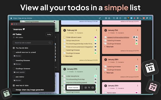 Morrow for Chrome  from Chrome web store to be run with OffiDocs Chromium online