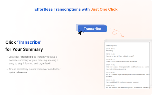 Mosaic8 Recorder  Transcriber  from Chrome web store to be run with OffiDocs Chromium online