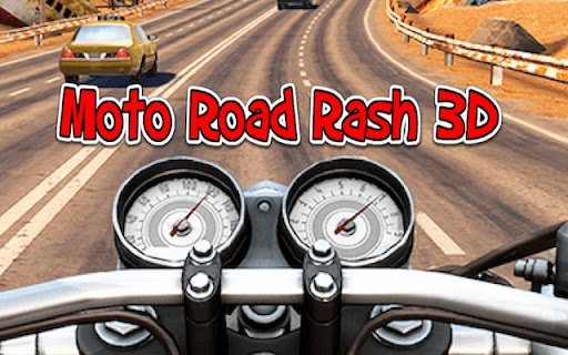 Moto Road Rash 3D Game  from Chrome web store to be run with OffiDocs Chromium online